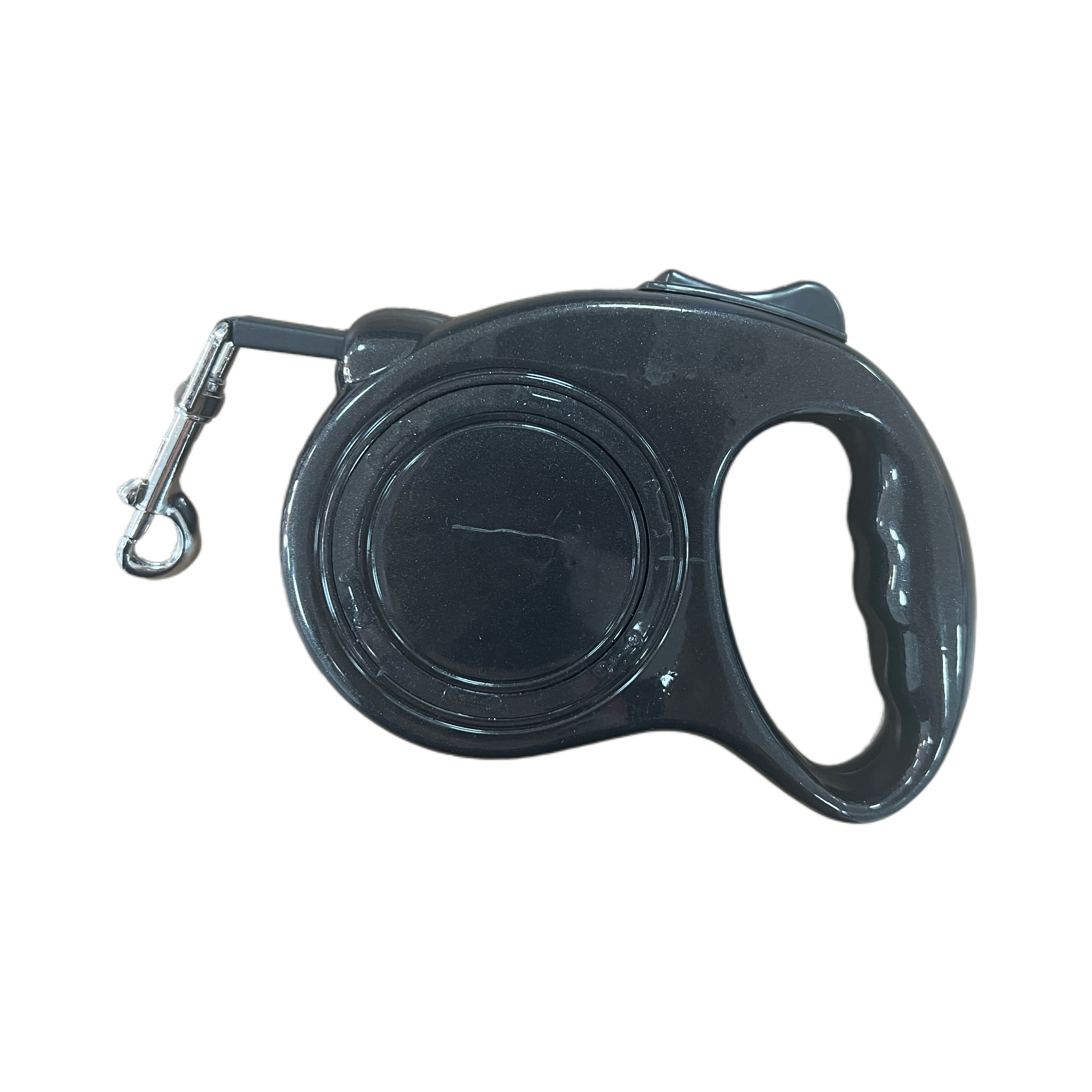 Retractable Dog Leash with Comfortable Grip – Black