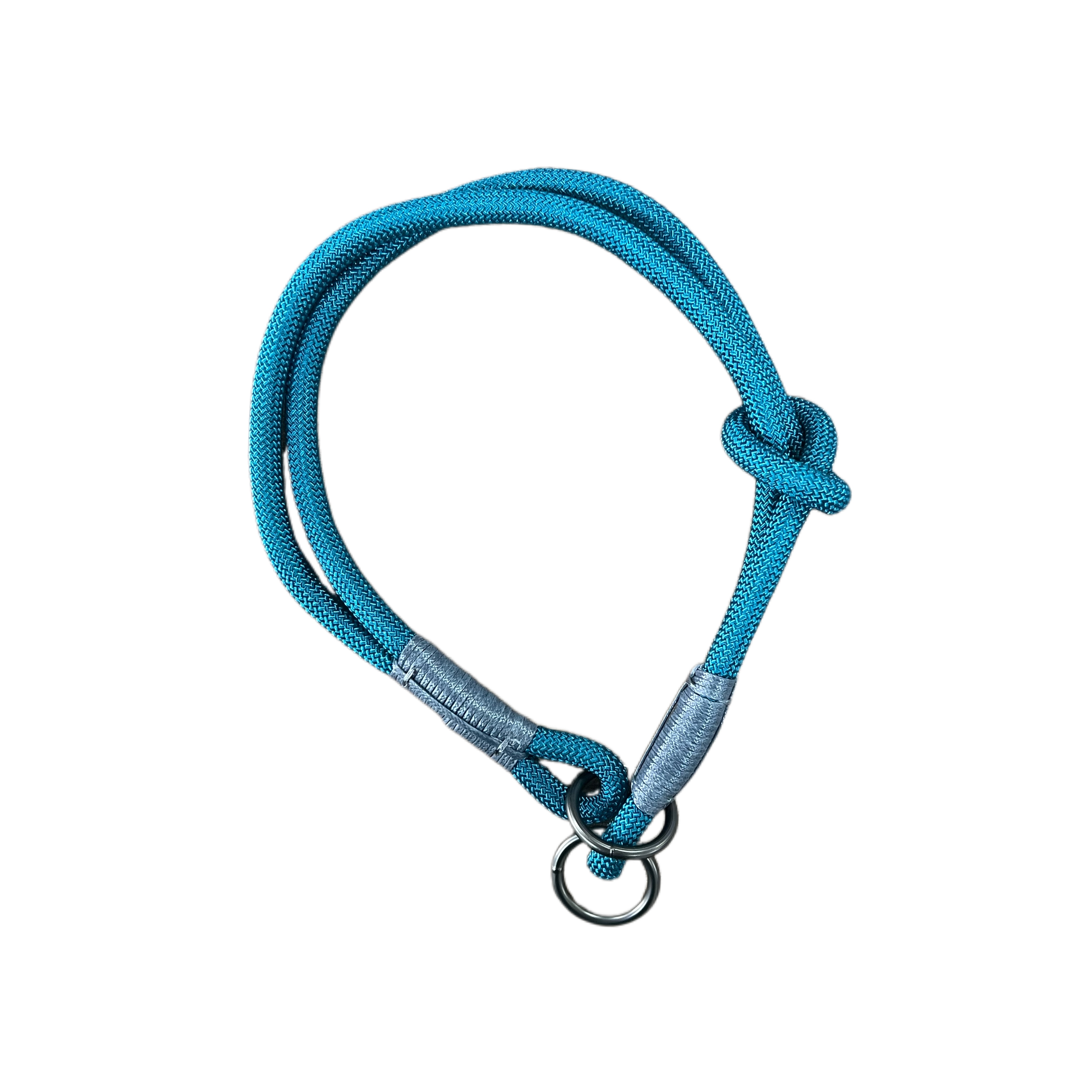 Blue Breathable Nylon Pet Collar