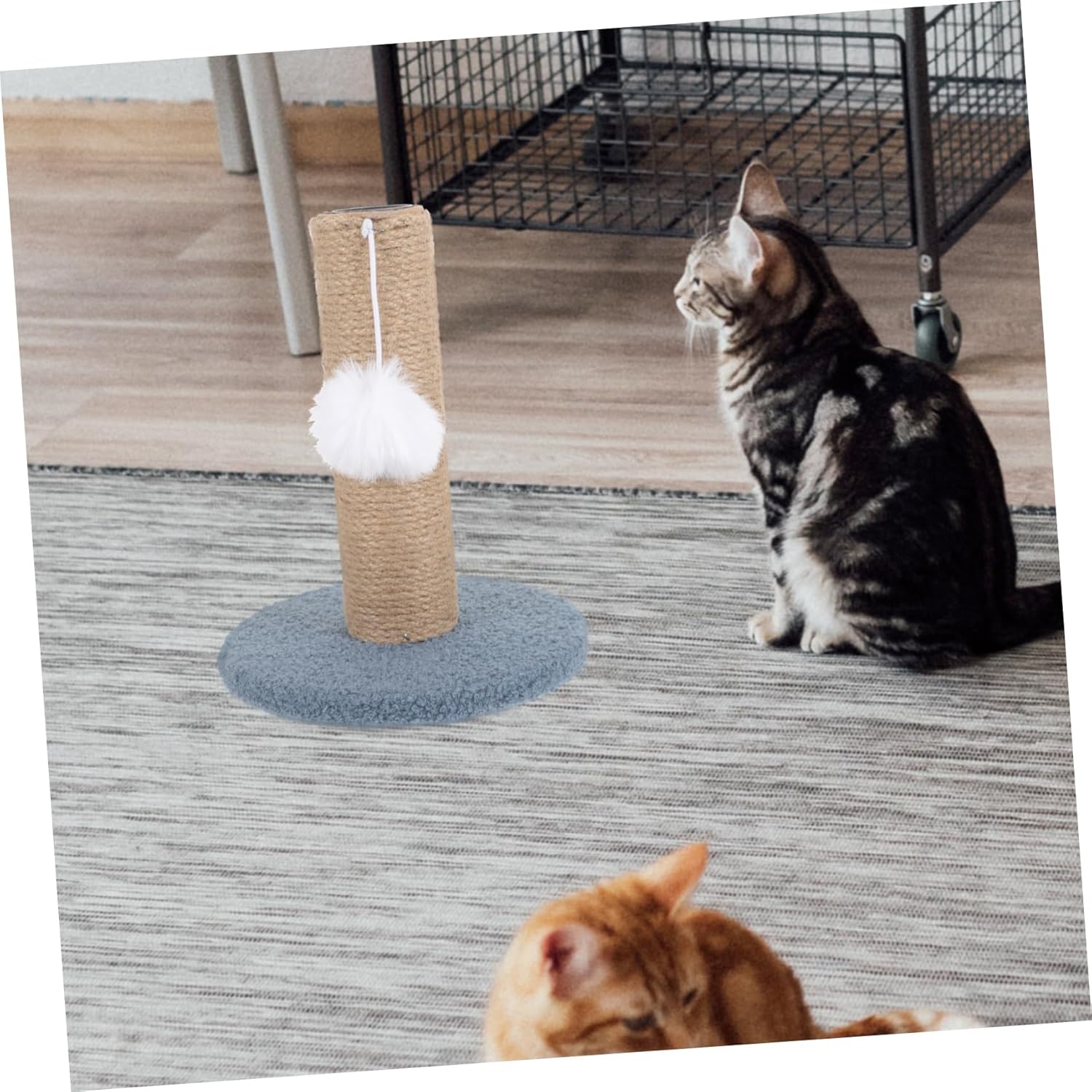 Cat Scratching Post Comfortable Climbing Frame for Indoor Cats Daily Use Kitten Scratcher with High Friction Design Safe Material for Relaxation and Play