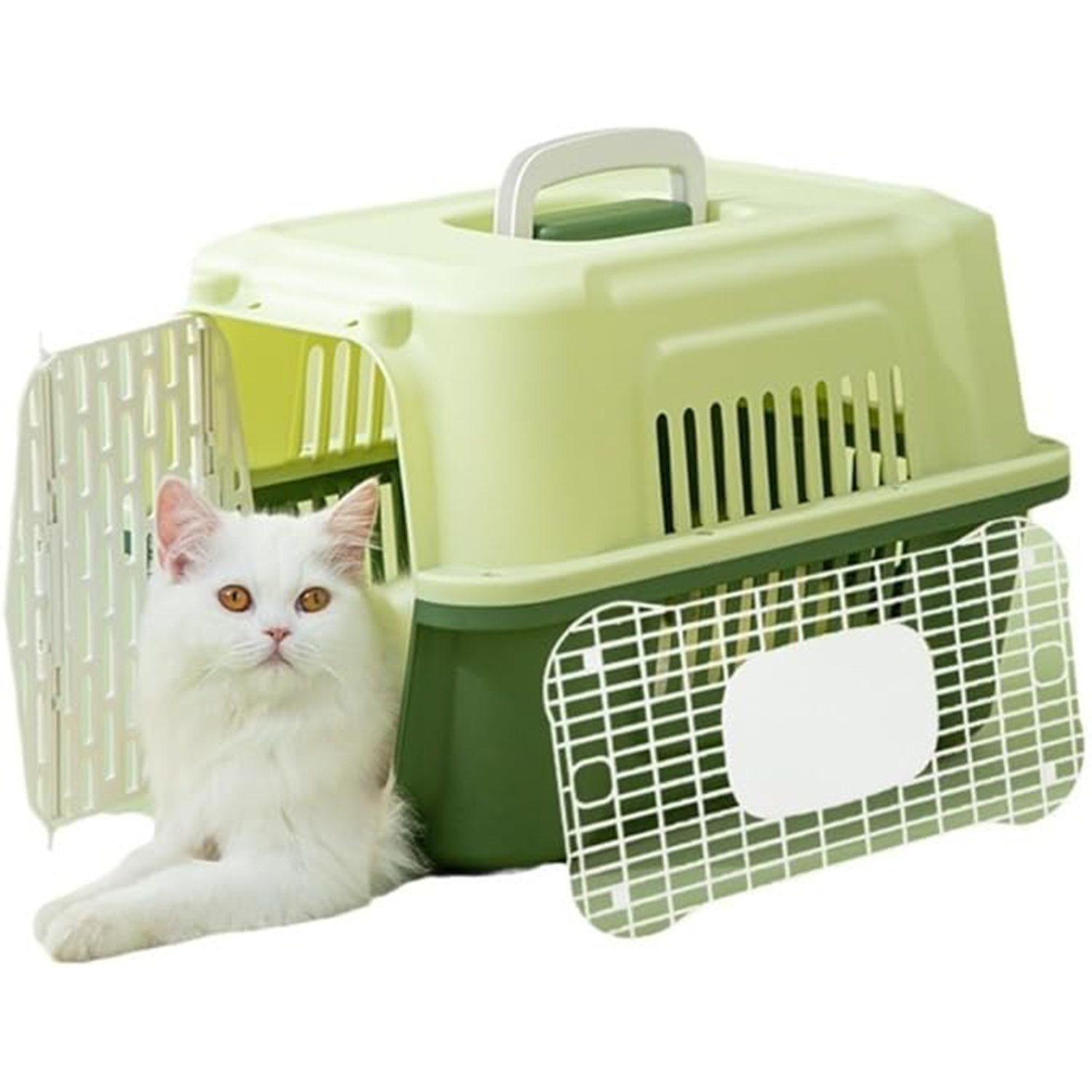 Pet Airline Box, Cat Cage, Breathable Portable Travel Box