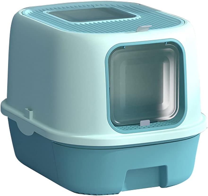 Large Cat Litter Box Pink), Green, Cat Toilet bule