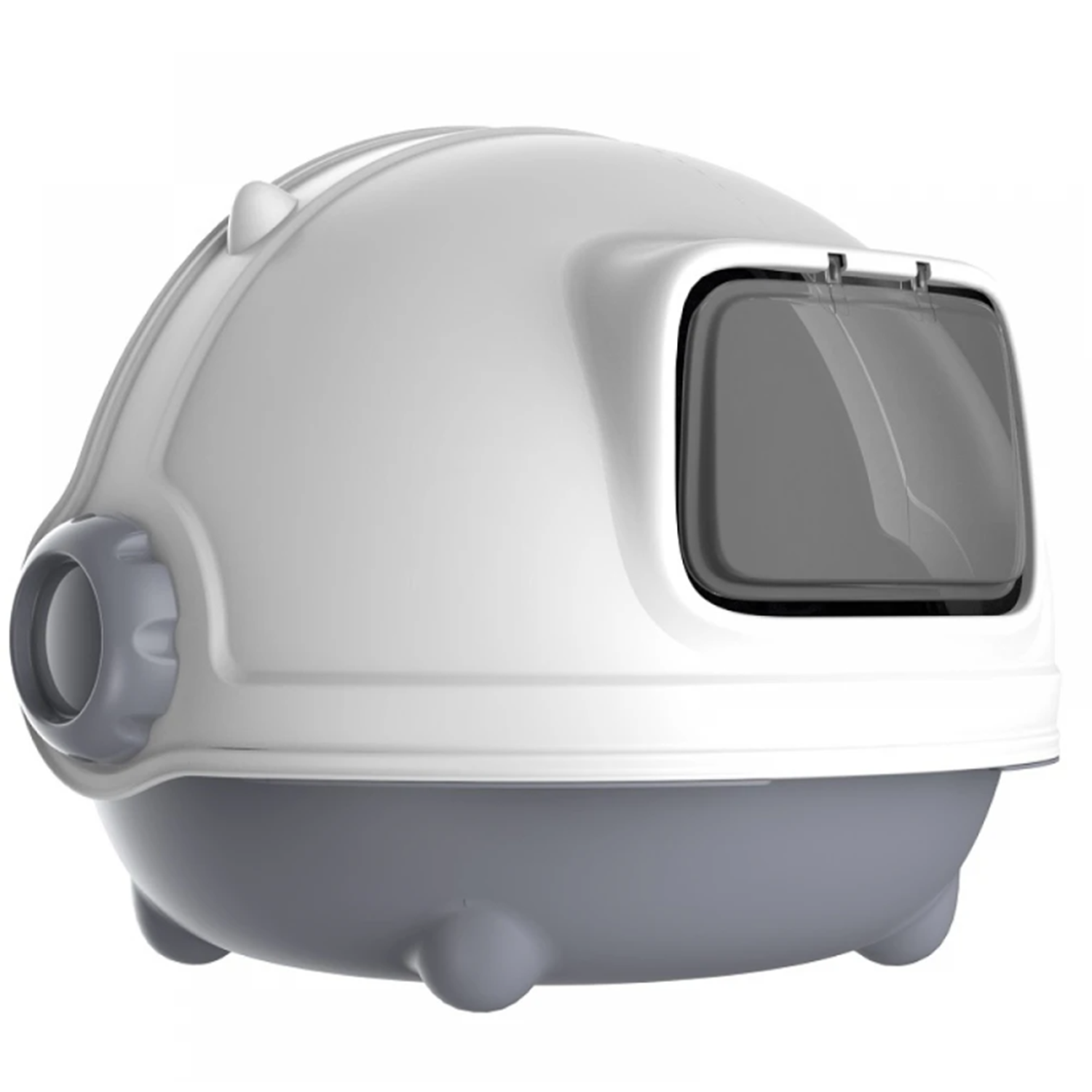 Cat Litter Box Closed Toilet Box with Groove Litter Box Closed