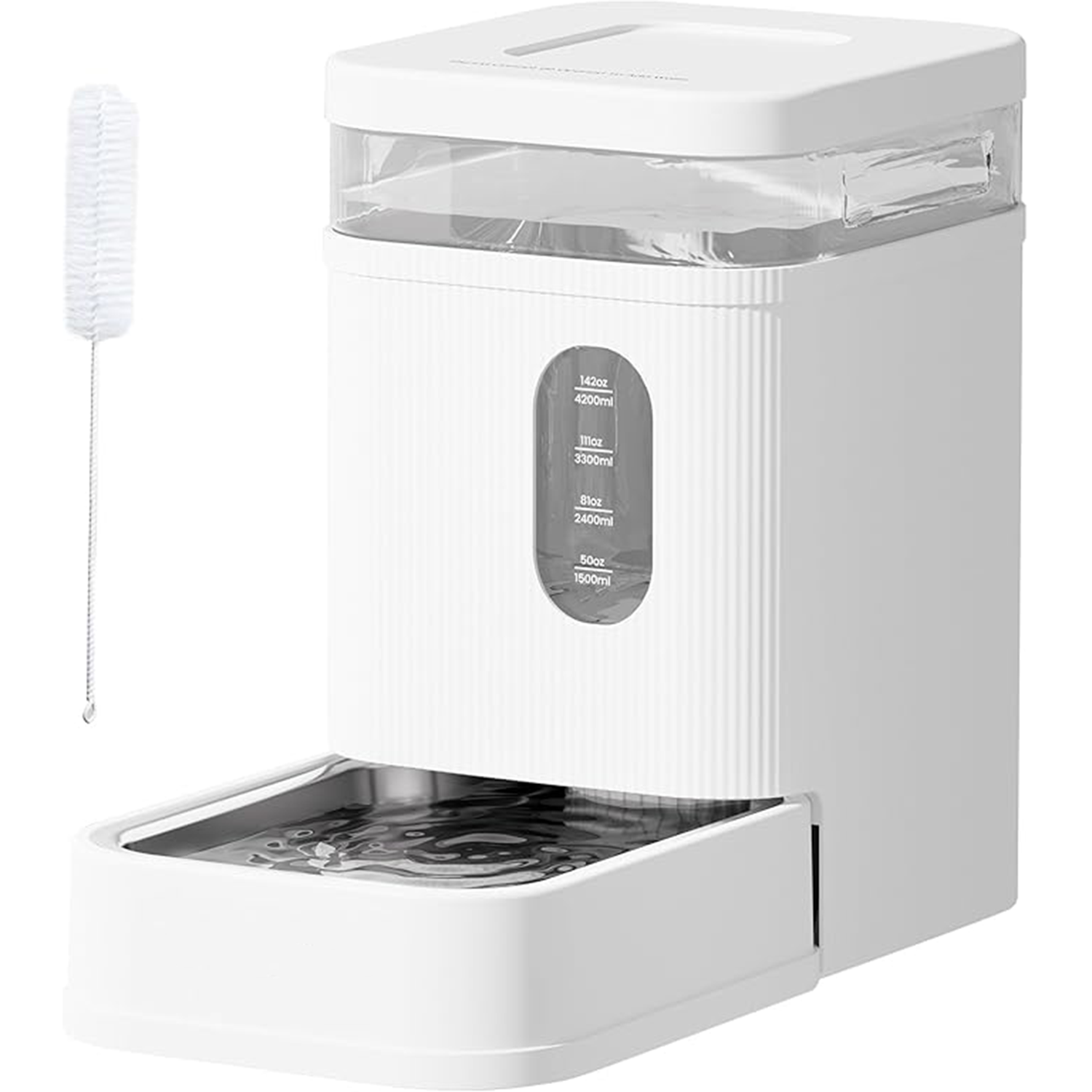 Pet Automatic Dog Water Dispenser Gravity Waterer with Stainless