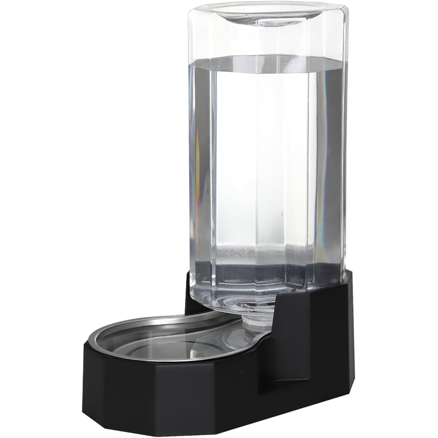 Large Dog Water Dispenser: 9L Automatic Black