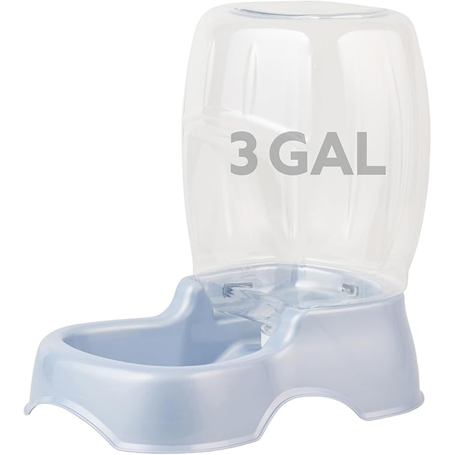 Pet Cafe Cat and Dog Gravity Water Dispenser ash blue