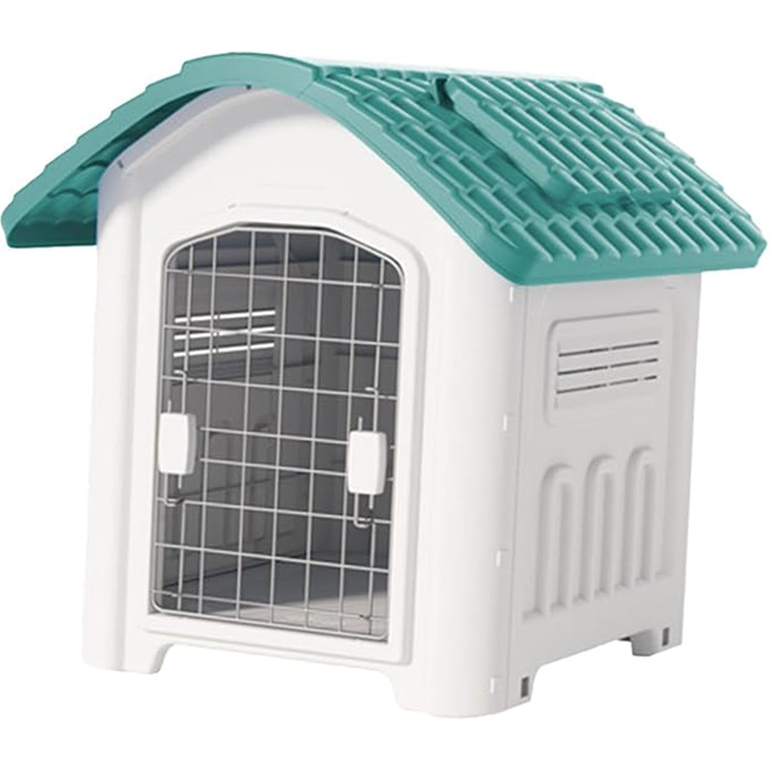 Dog House Lightweight and Spacious for All Breeds, Green 