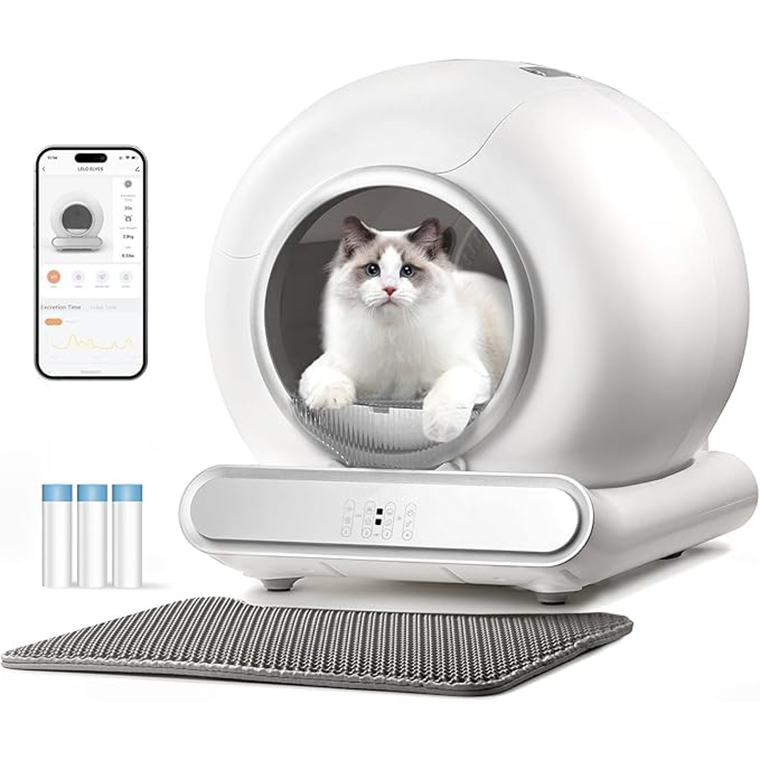  Ultra-Safe Protection Automatic Cat Litter Box